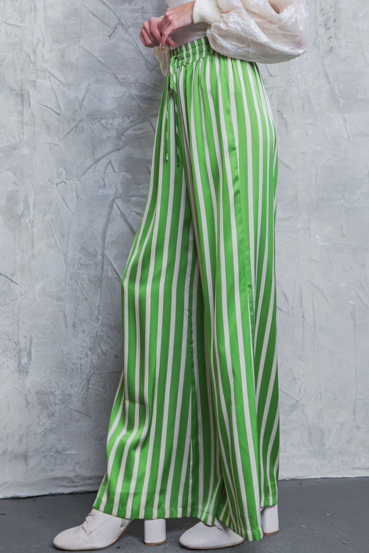 NOTHING TO REGRET SATIN PANTS Flying Tomato